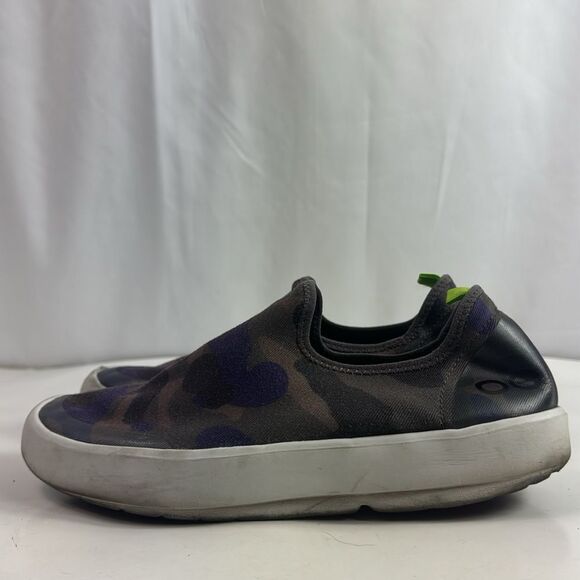 OOFOS OOmg eeZee Midnight Camo Slip On Sneakers - Picture 6 of 14